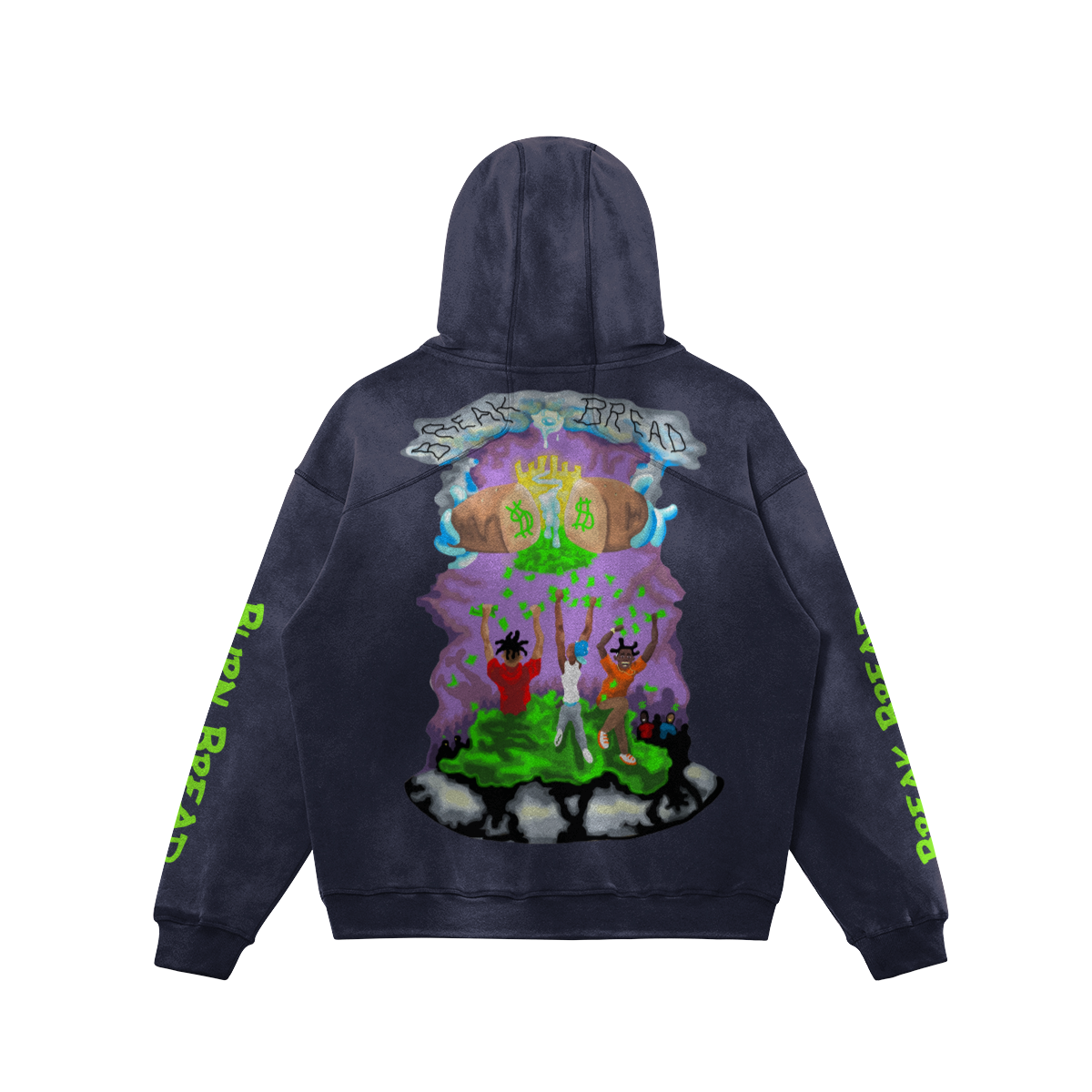 Burn Bread Break Bread Hoodie