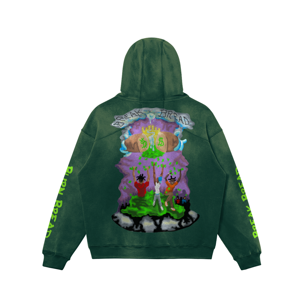 Burn Bread Break Bread Hoodie